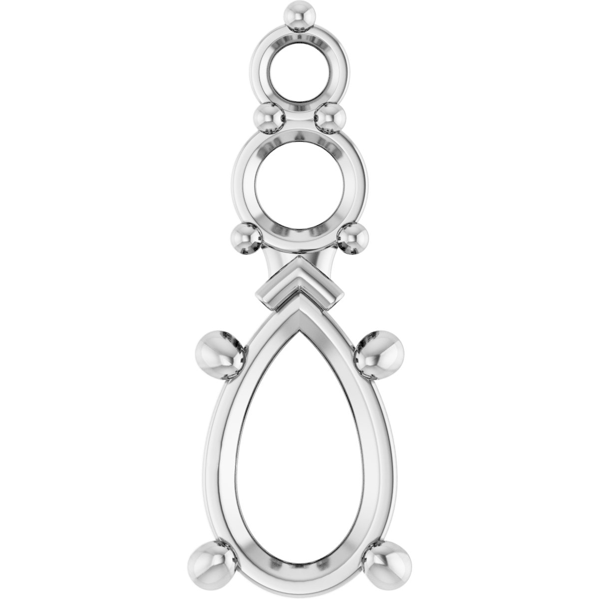 Graduated Accented Pendant