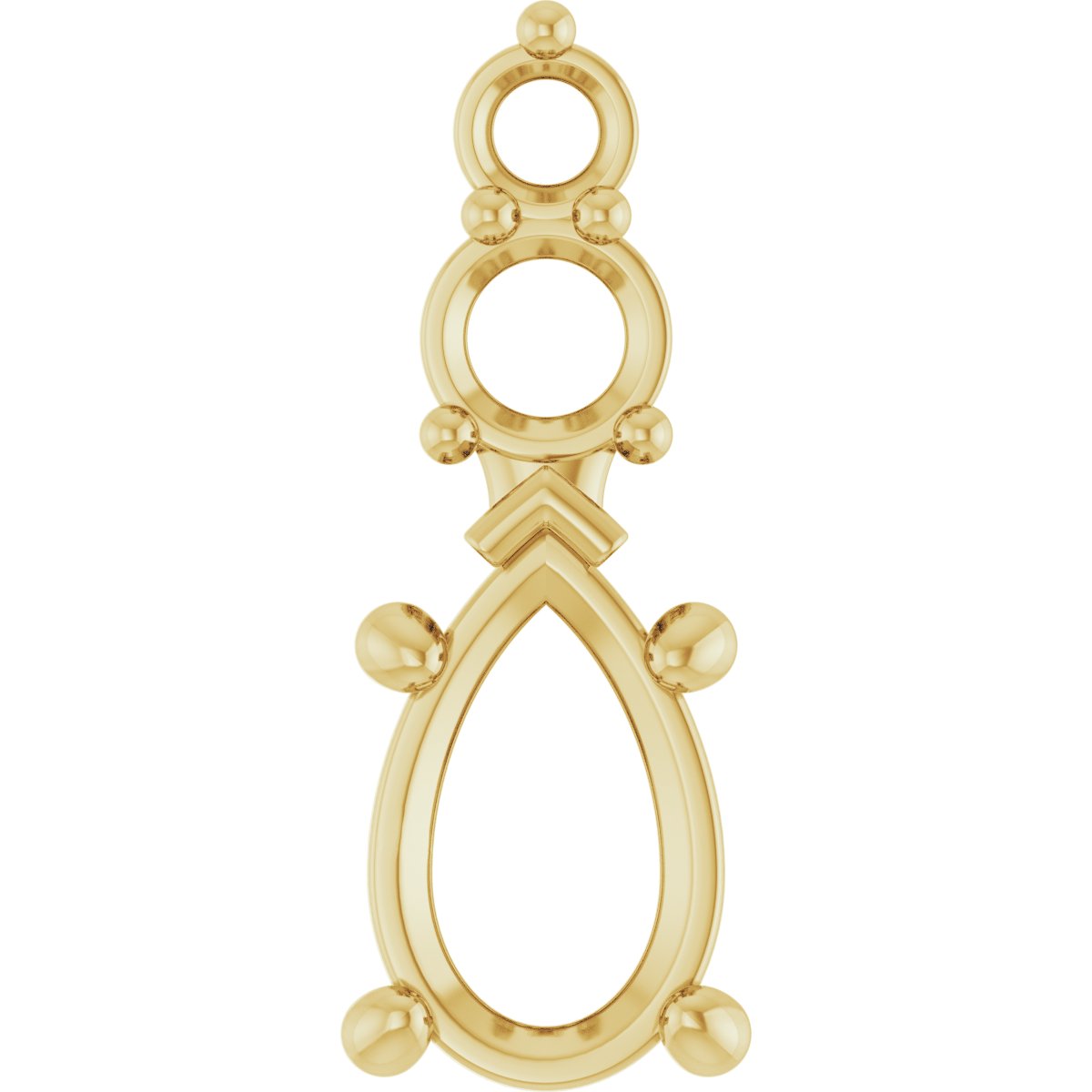Graduated Accented Pendant