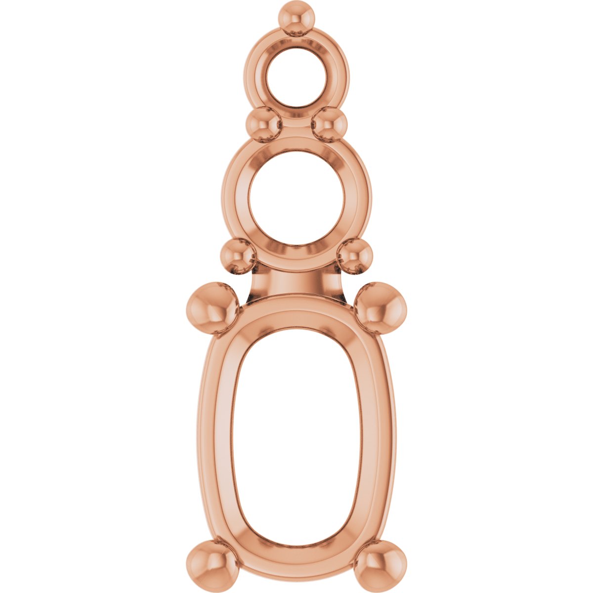 Graduated Accented Pendant