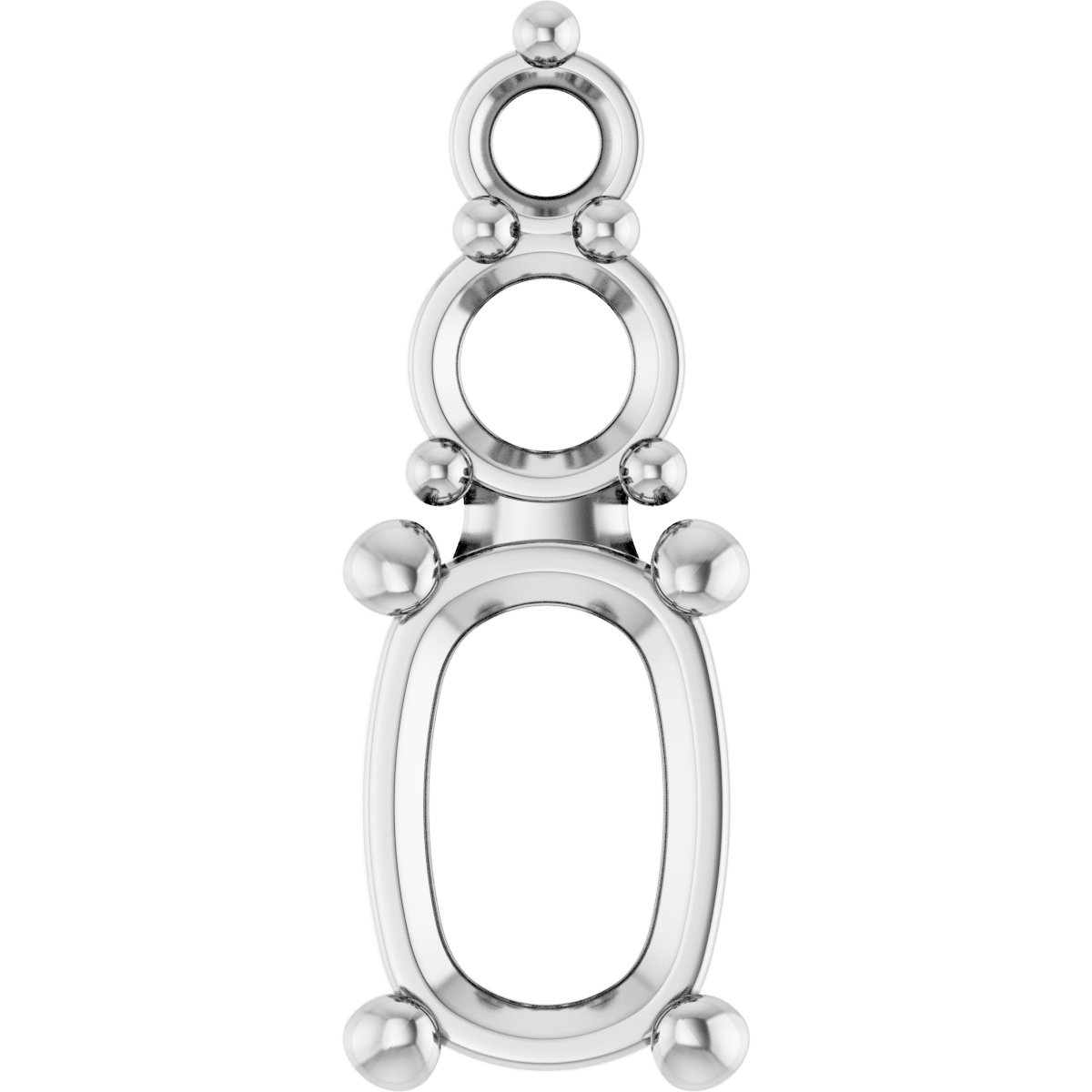 Graduated Accented Pendant