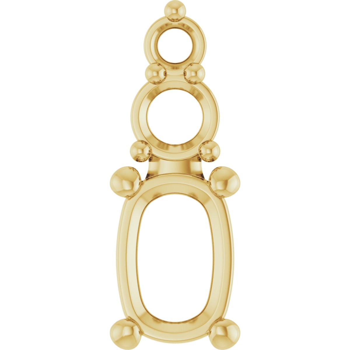 Graduated Accented Pendant
