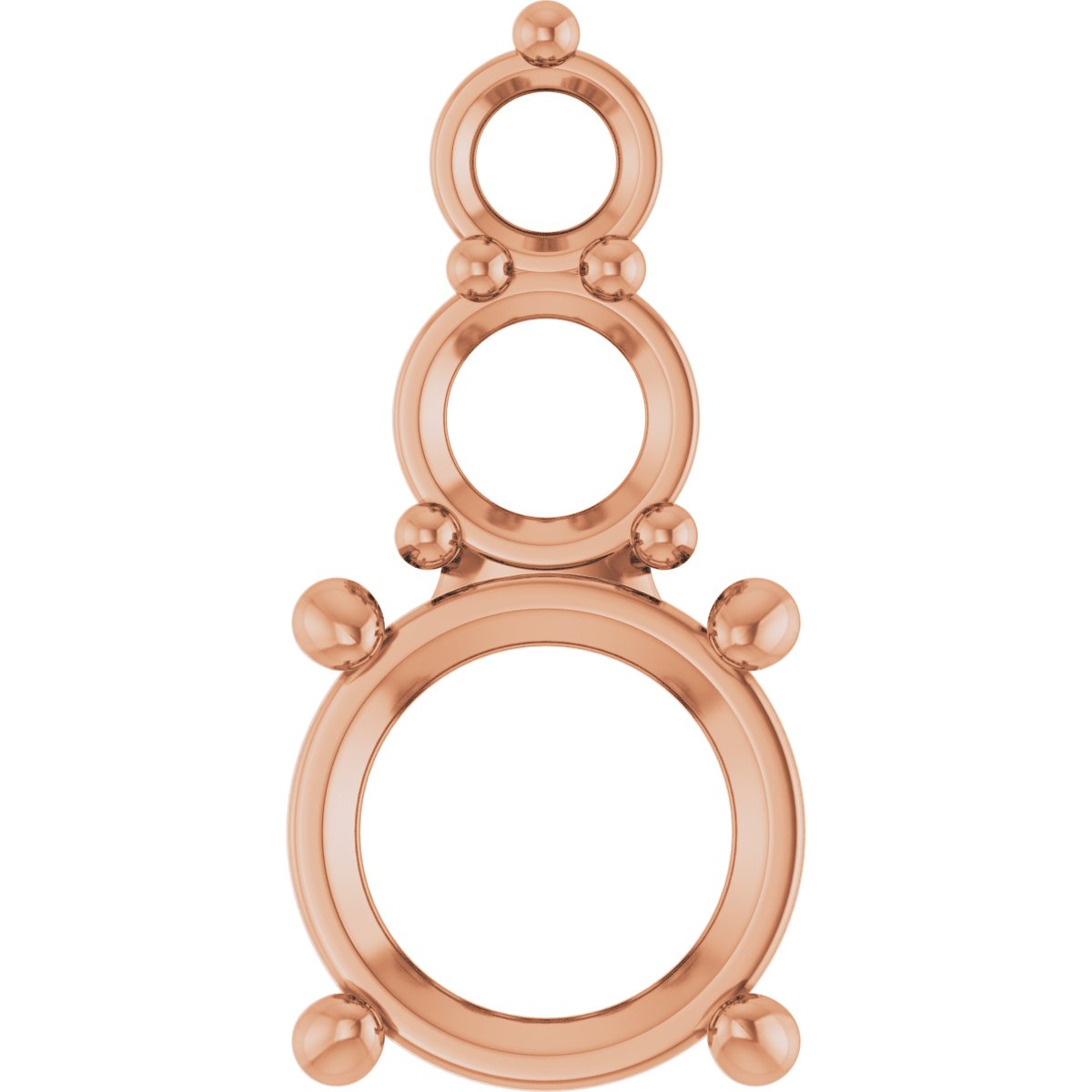 Graduated Accented Pendant