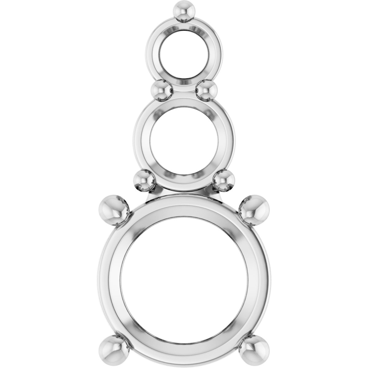 Graduated Accented Pendant
