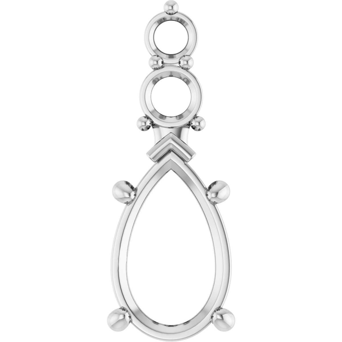 Graduated Accented Pendant