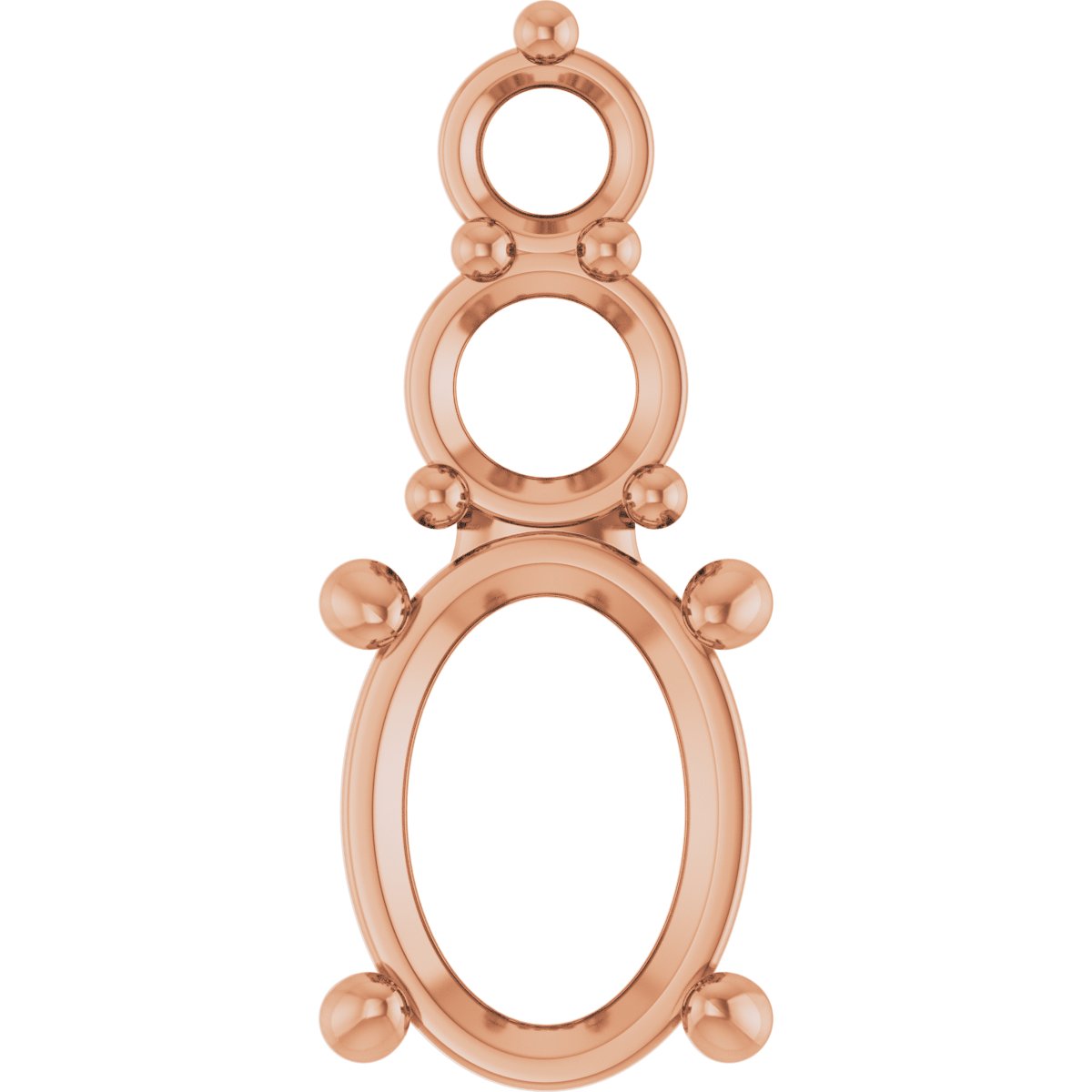 Graduated Accented Pendant