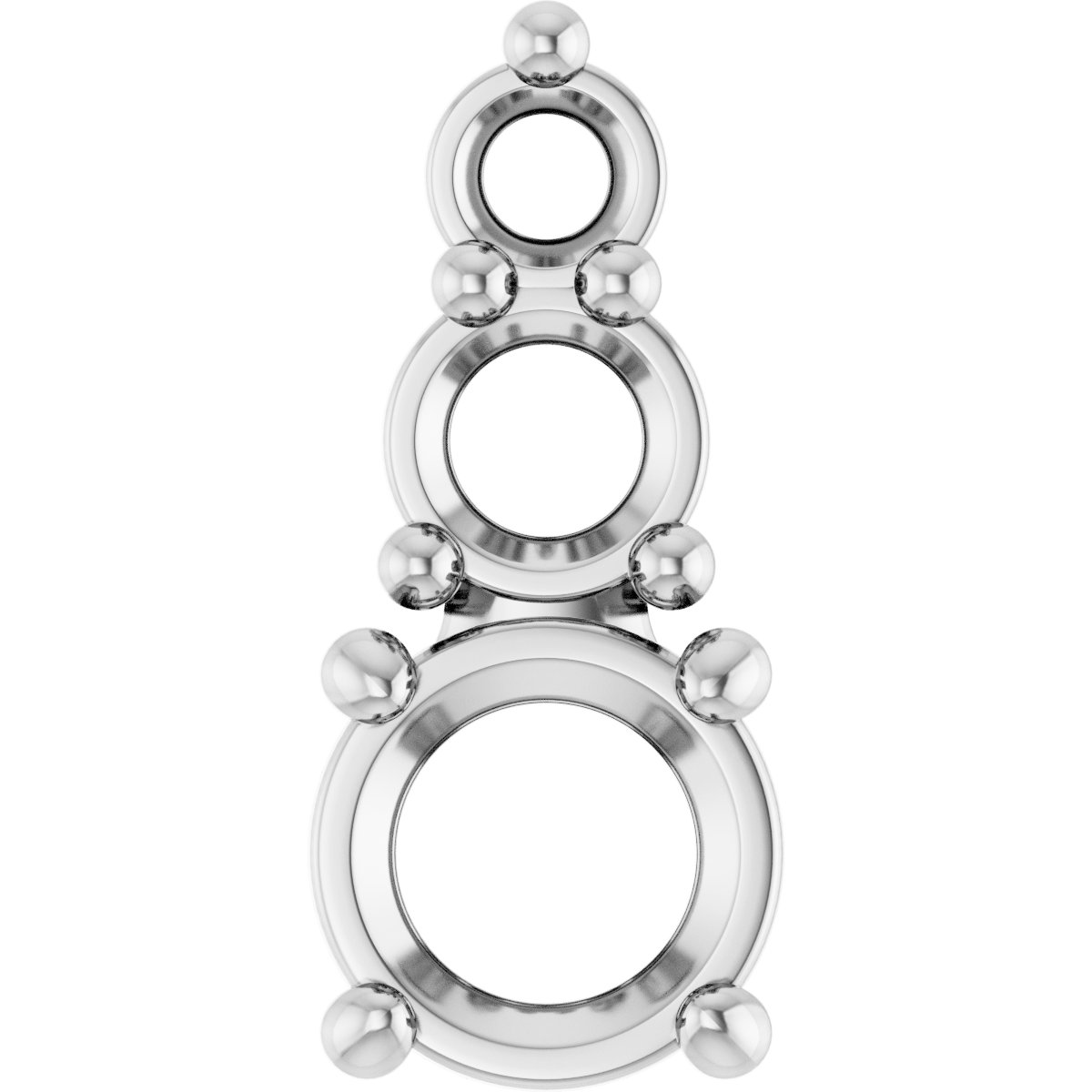 Graduated Accented Pendant