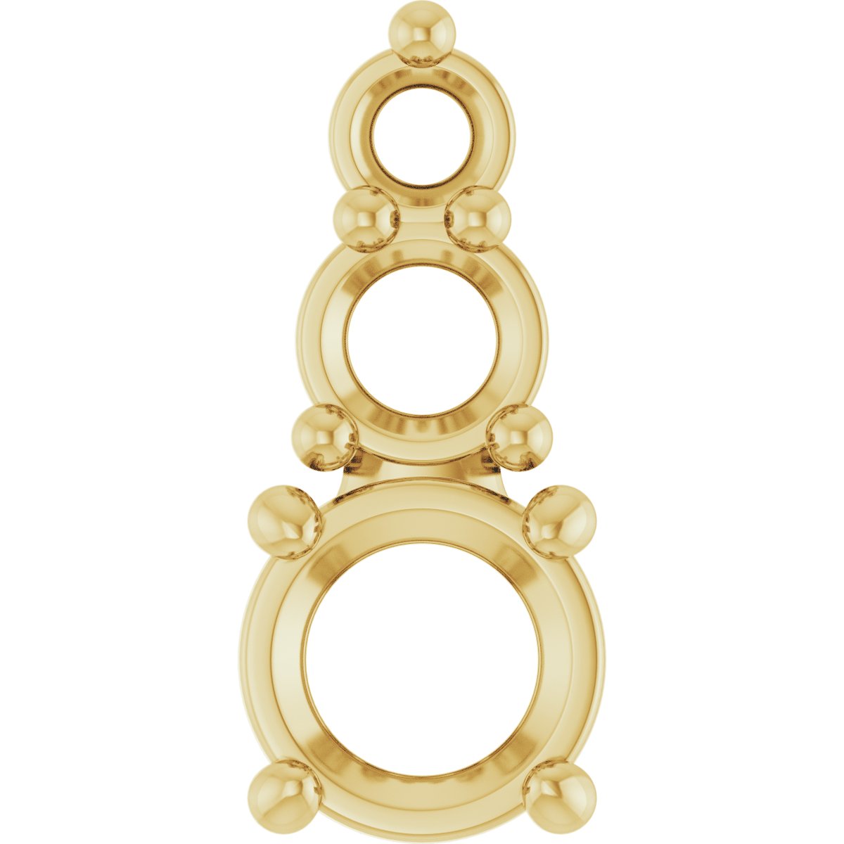 Graduated Accented Pendant