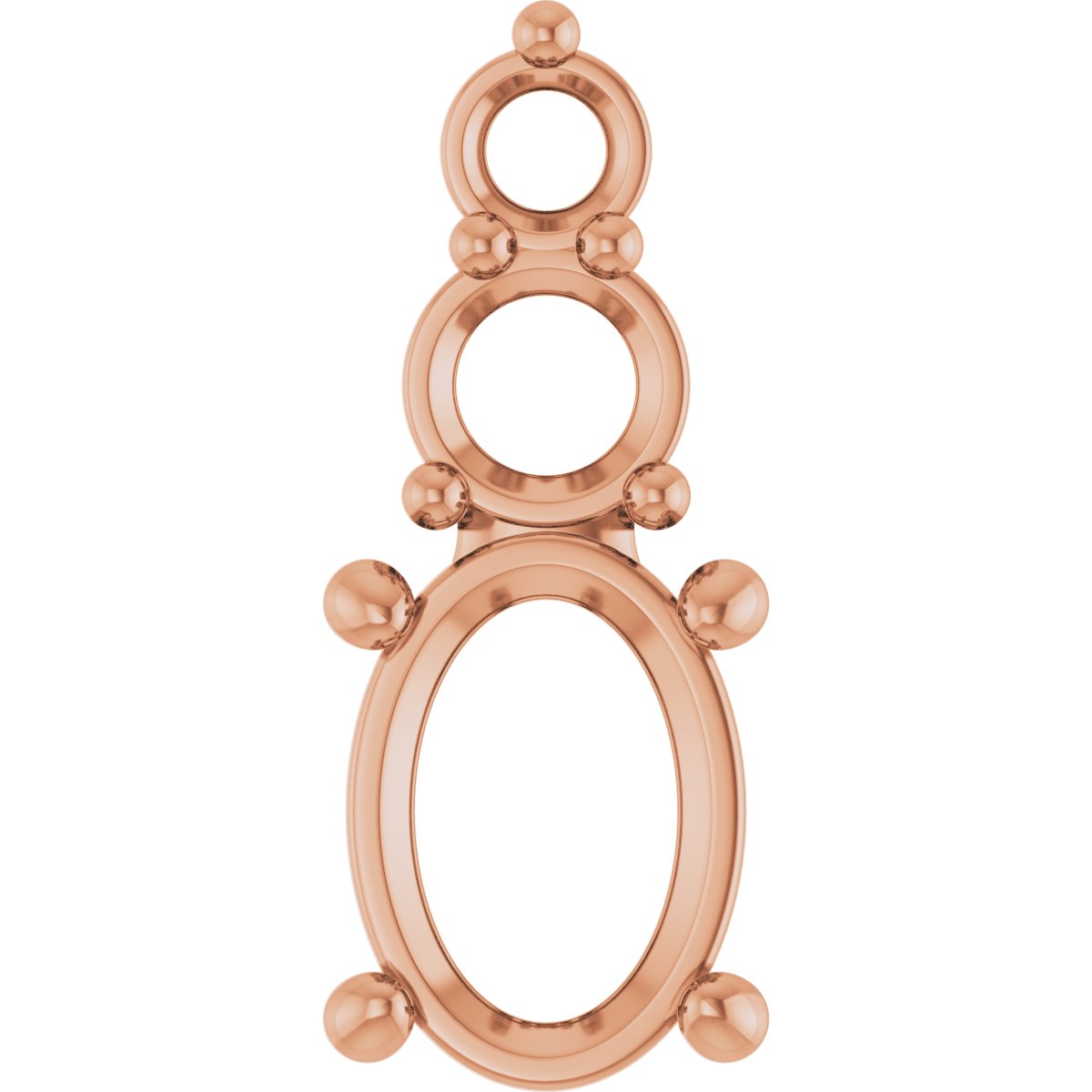 Graduated Accented Pendant