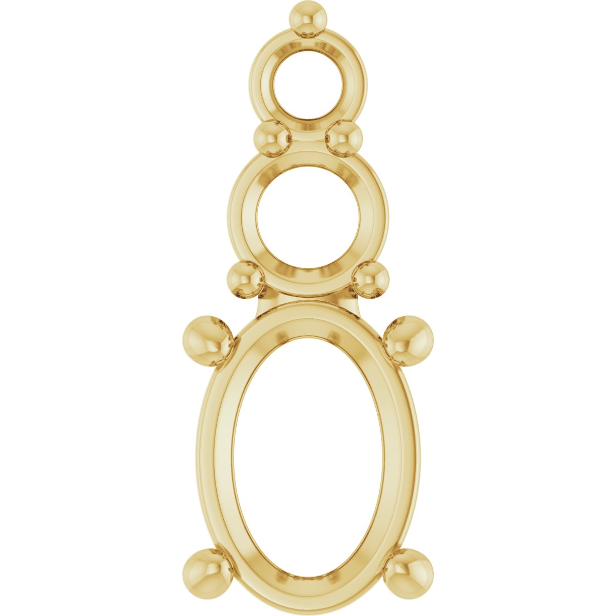 Graduated Accented Pendant