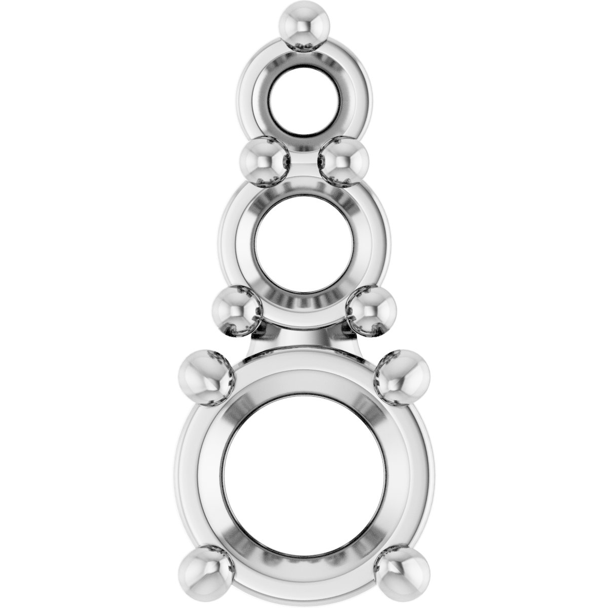 Graduated Accented Pendant