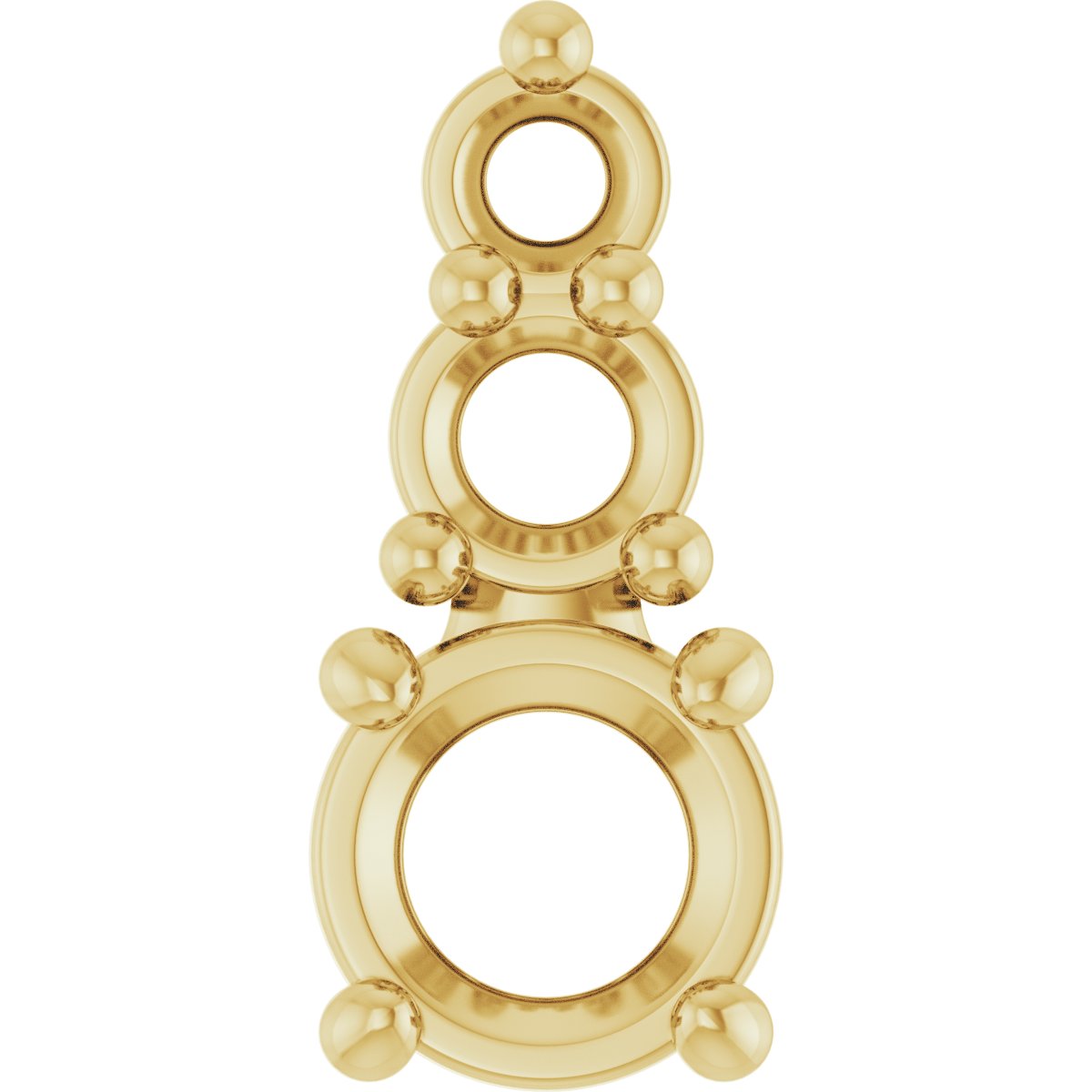 Graduated Accented Pendant