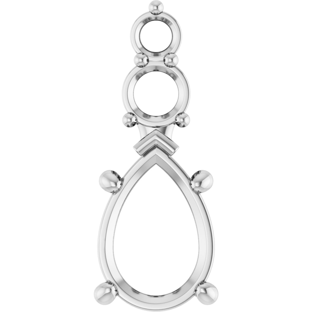 Graduated Accented Pendant