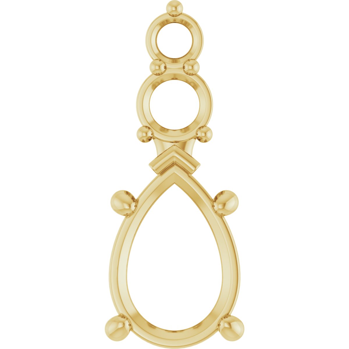 Graduated Accented Pendant