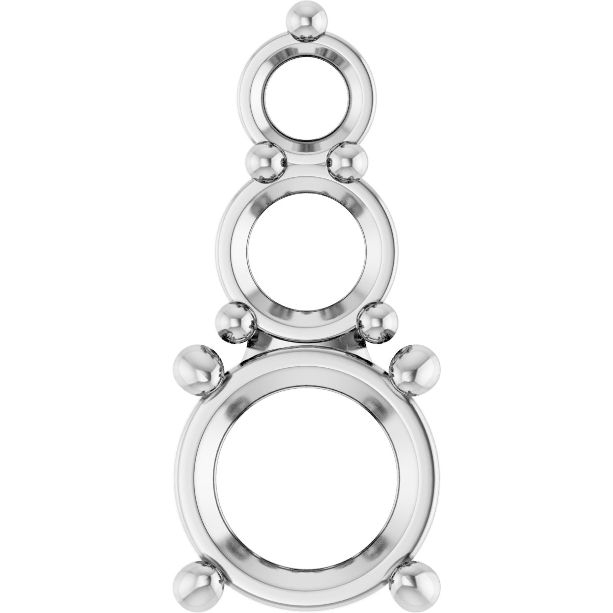 Graduated Accented Pendant