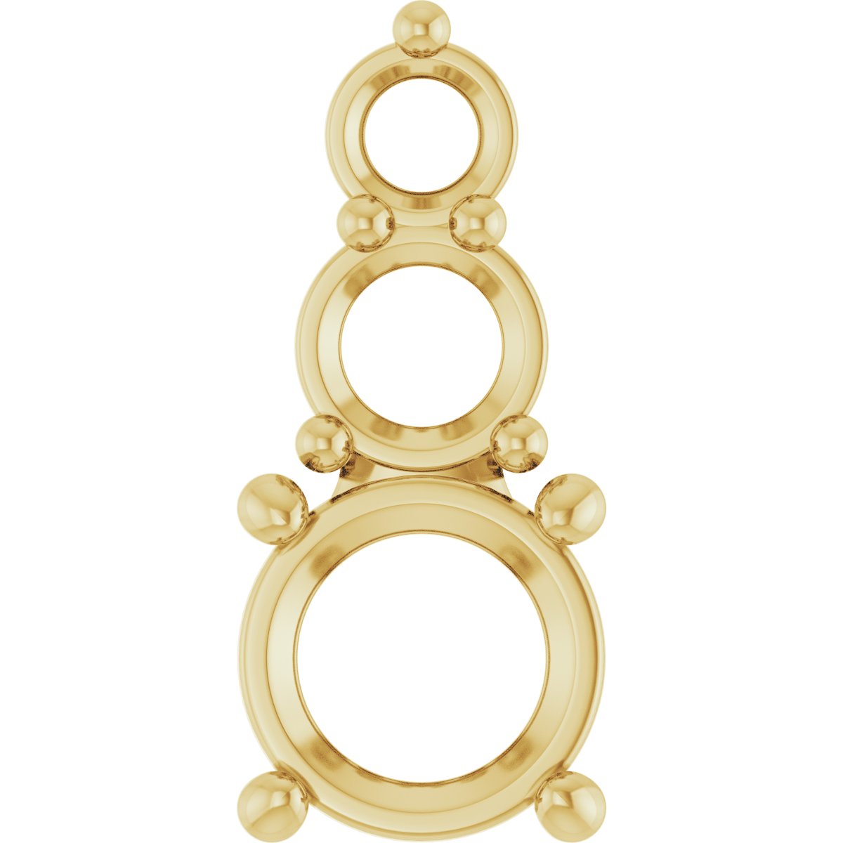 Graduated Accented Pendant