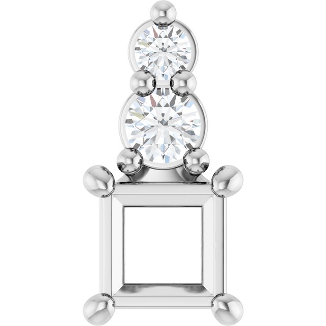 14k White Gold