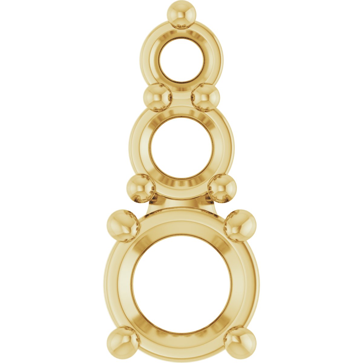 Graduated Accented Pendant