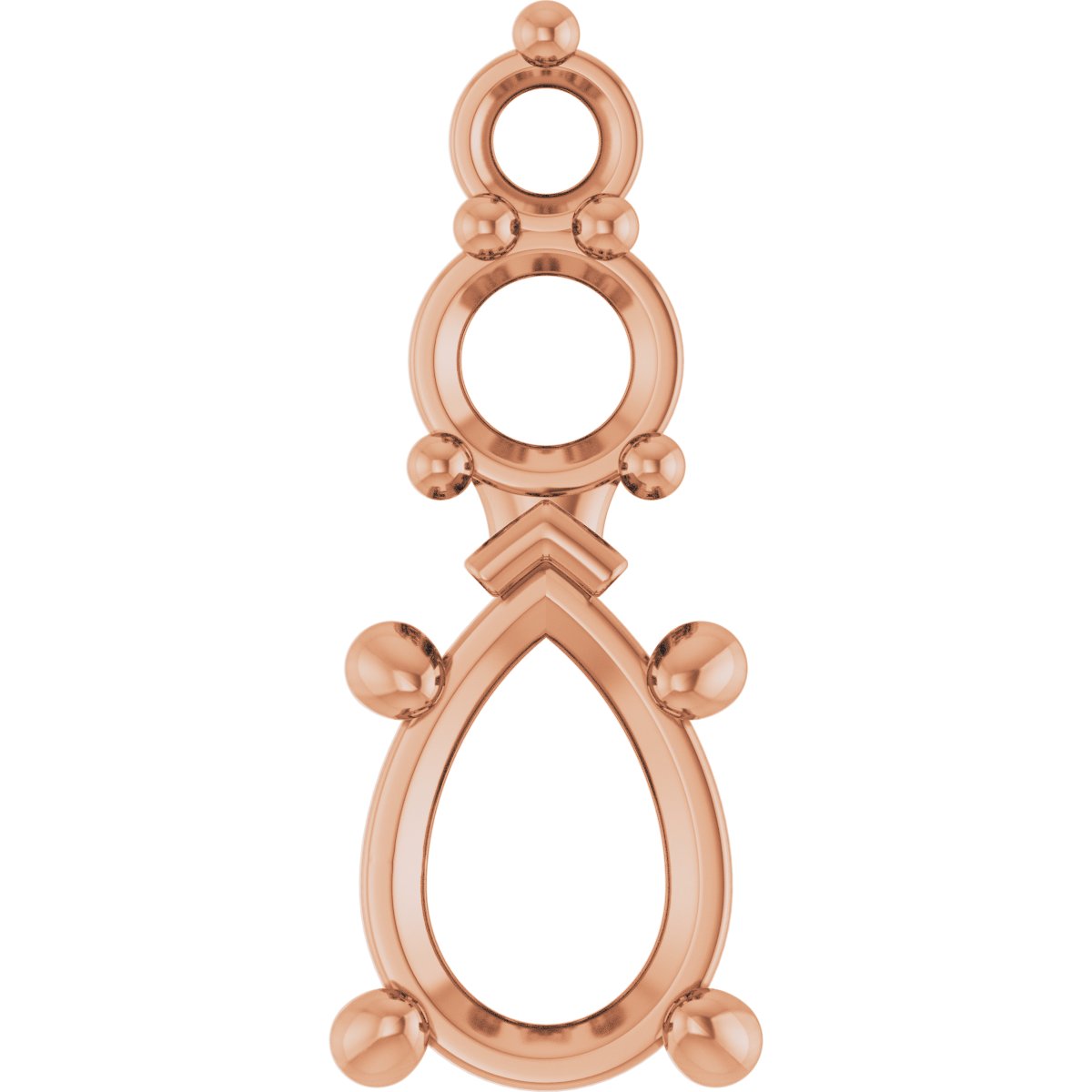 Graduated Accented Pendant