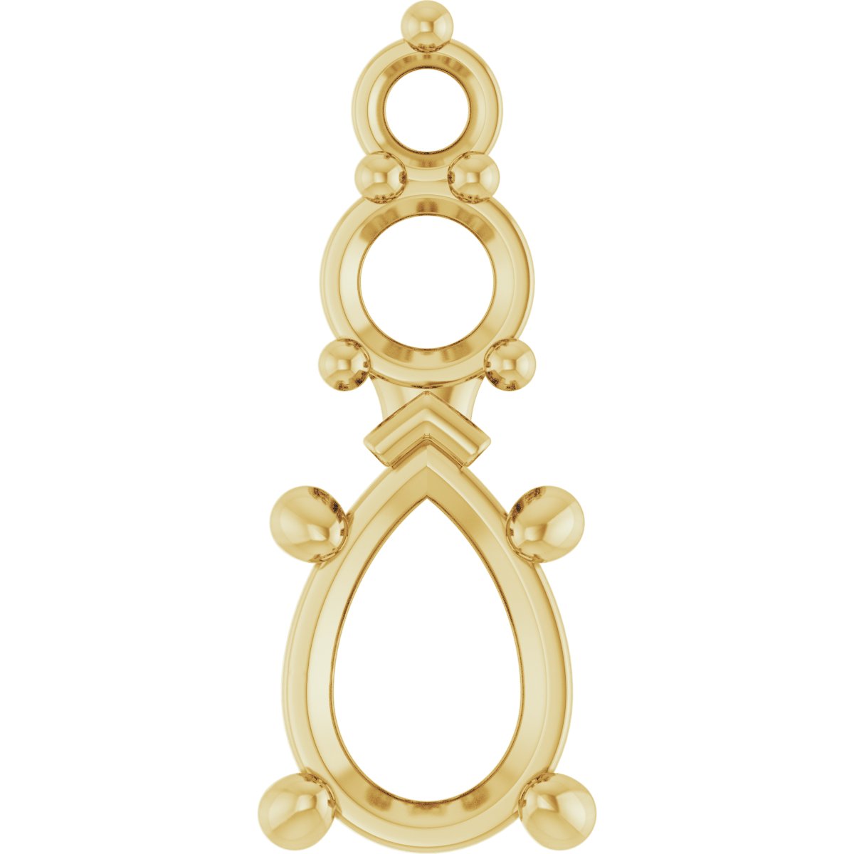 Graduated Accented Pendant