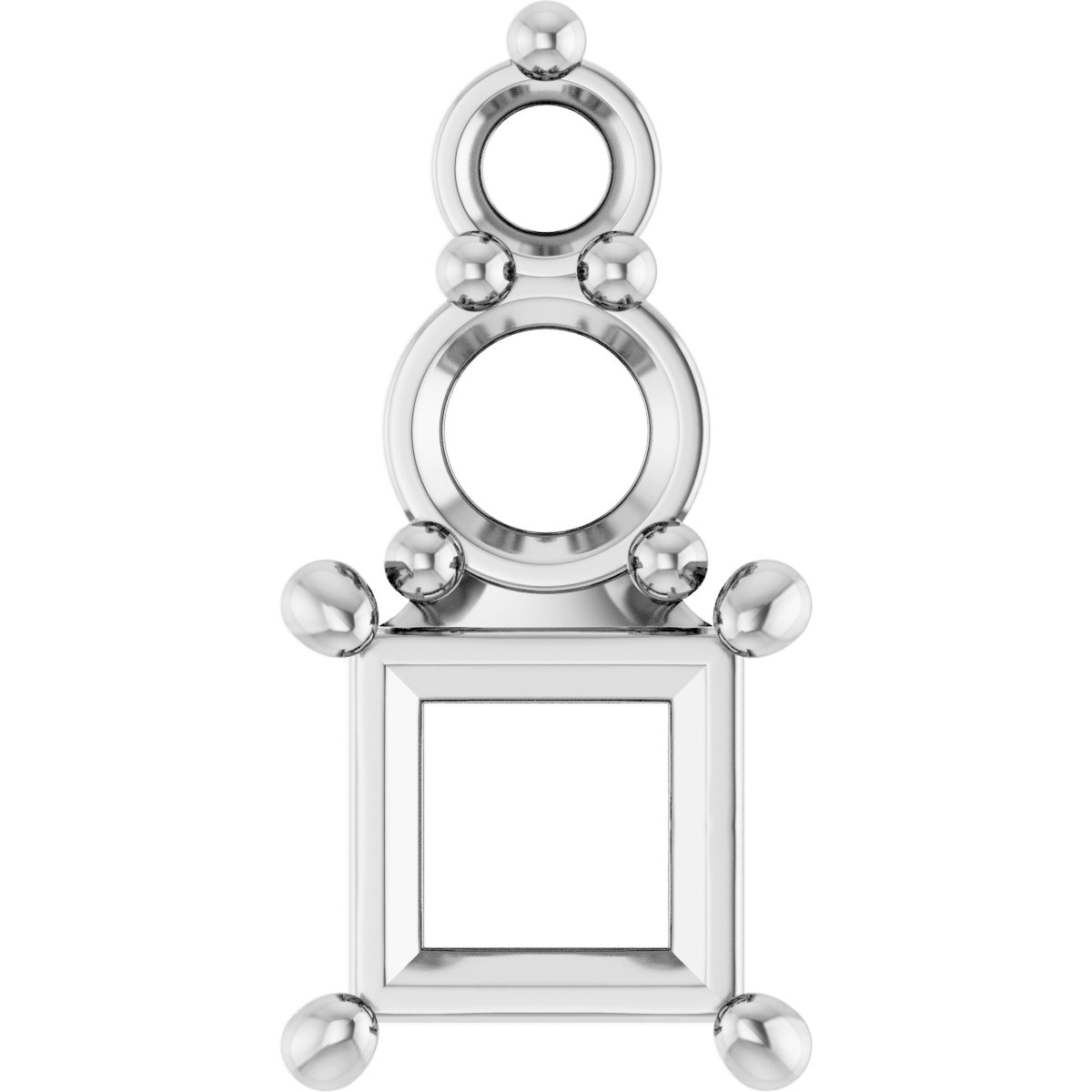 Graduated Accented Pendant