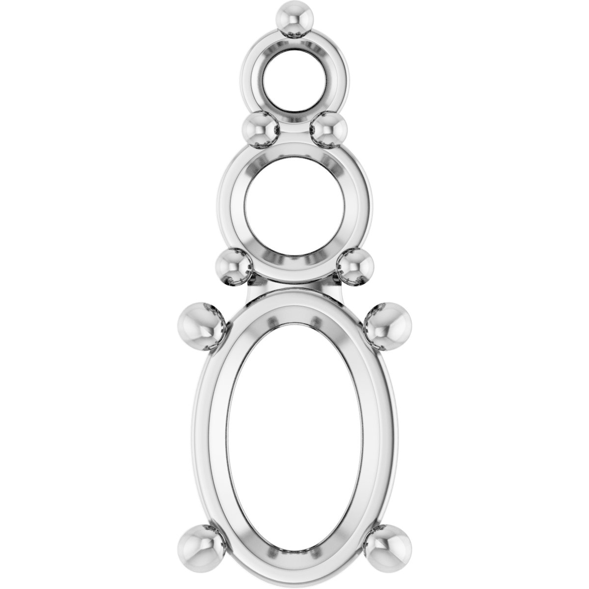 Graduated Accented Pendant