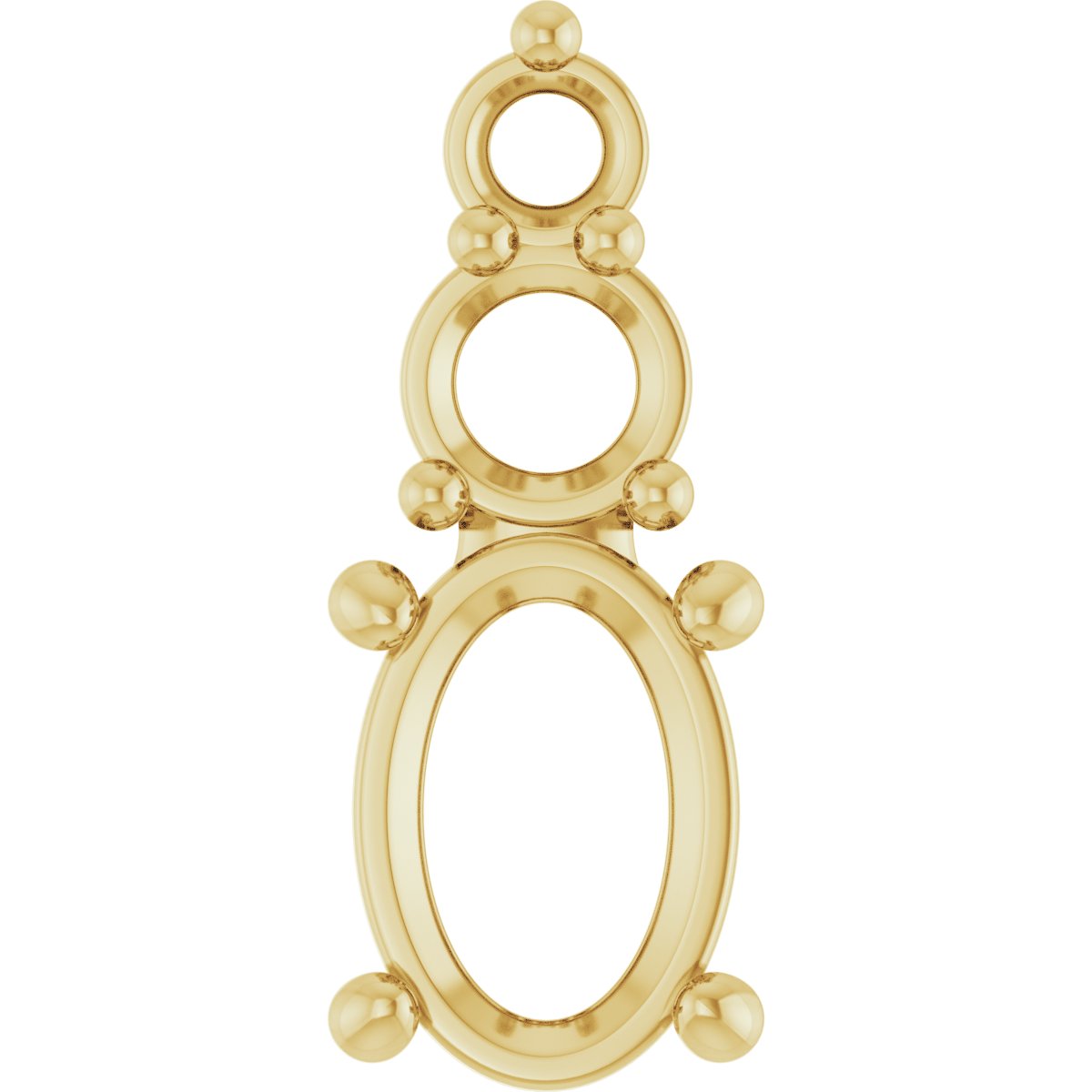 Graduated Accented Pendant