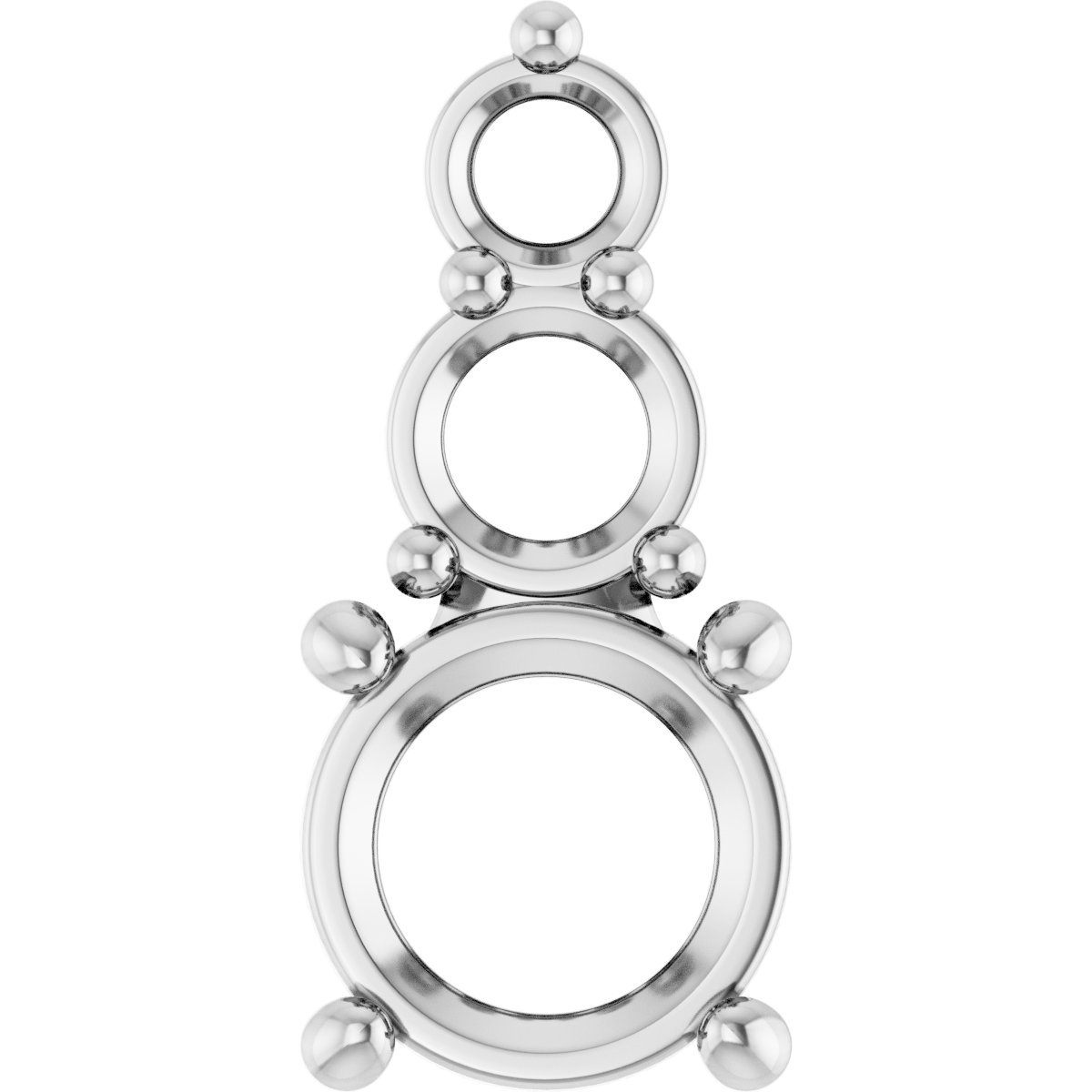 Graduated Accented Pendant