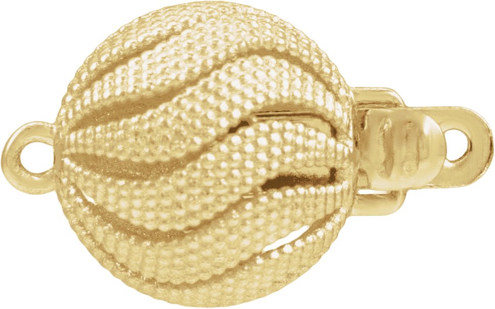 Twisted Bead Clasp