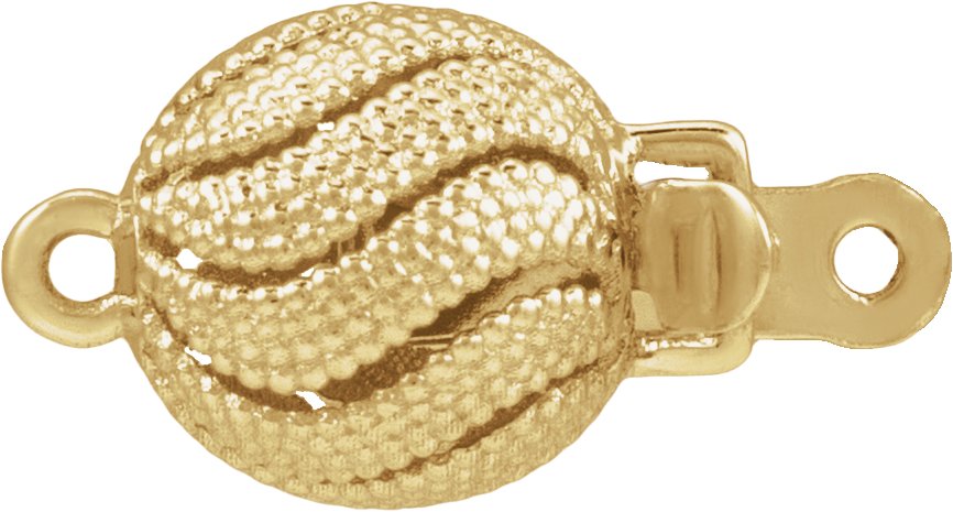 Twisted Bead Clasp