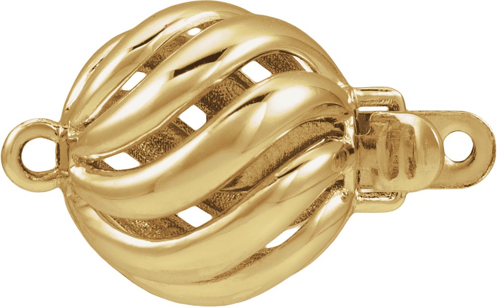 Twisted Bead Clasp