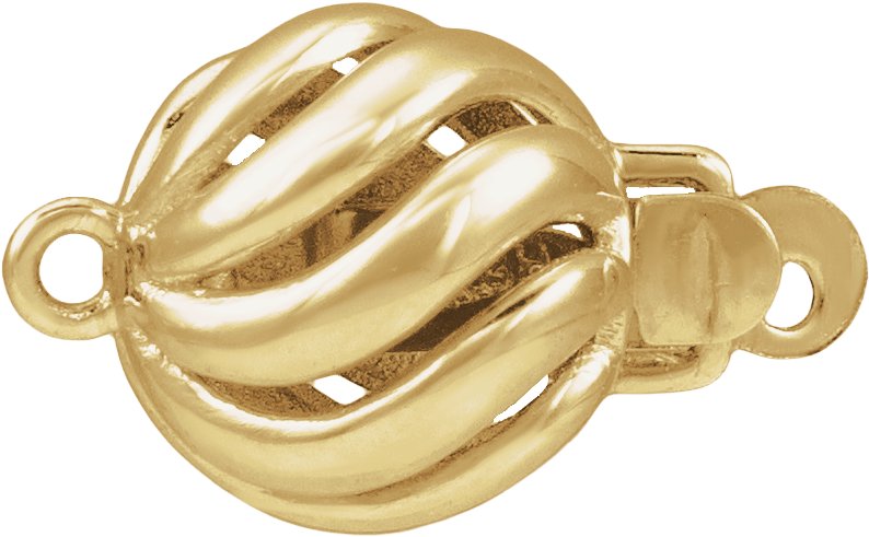 Twisted Bead Clasp