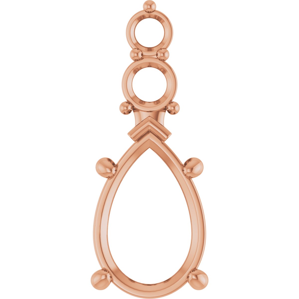 Graduated Accented Pendant
