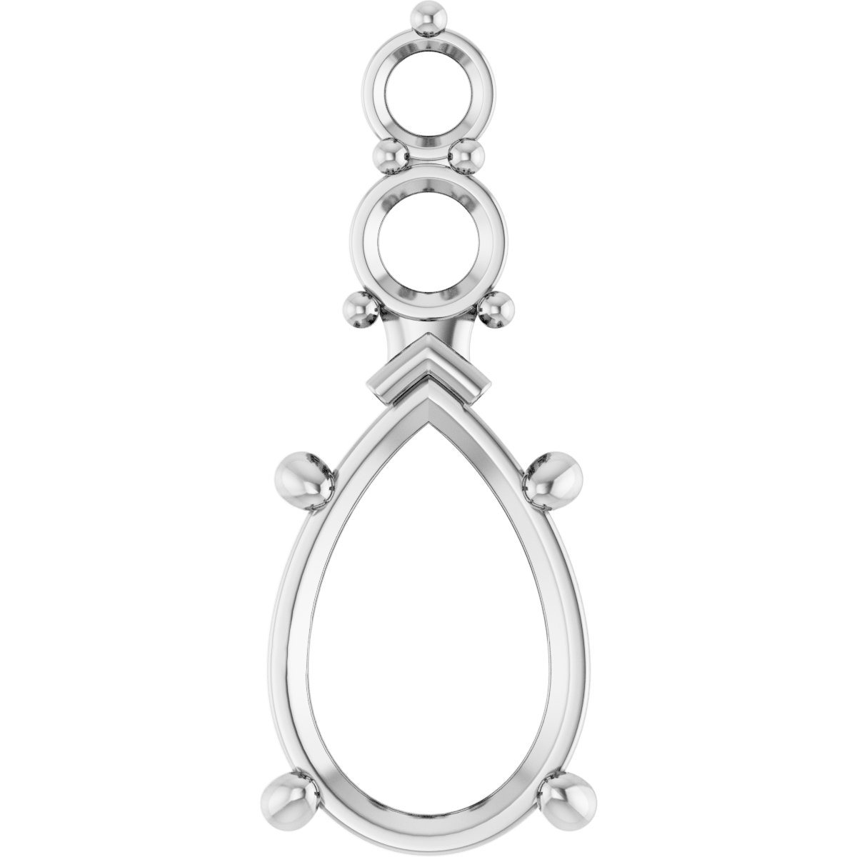 Graduated Accented Pendant