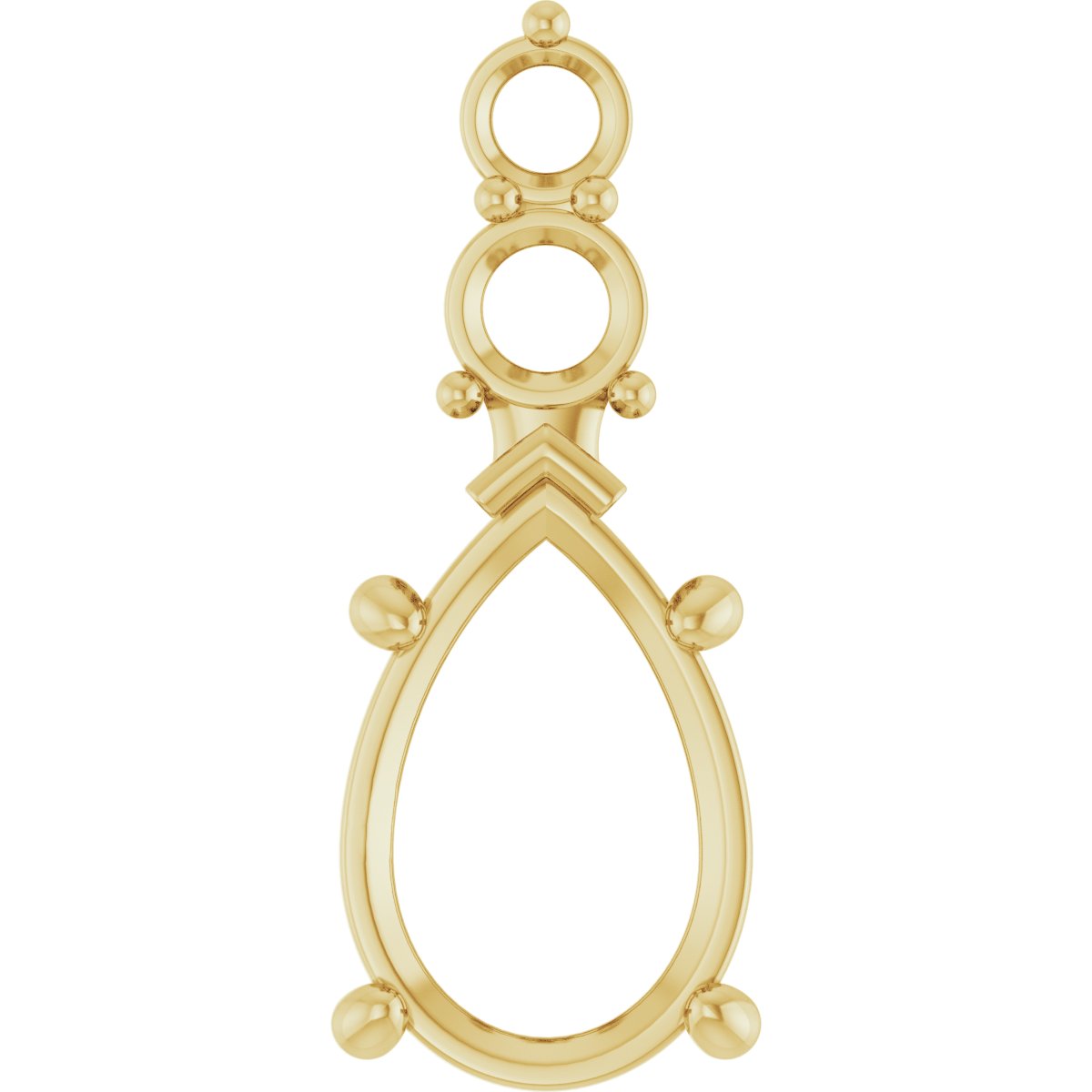 Graduated Accented Pendant