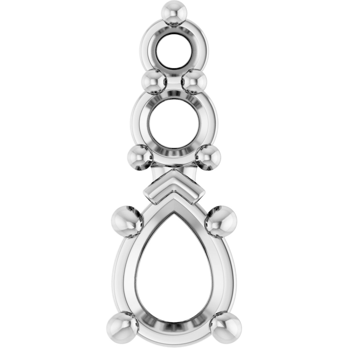 Graduated Accented Pendant