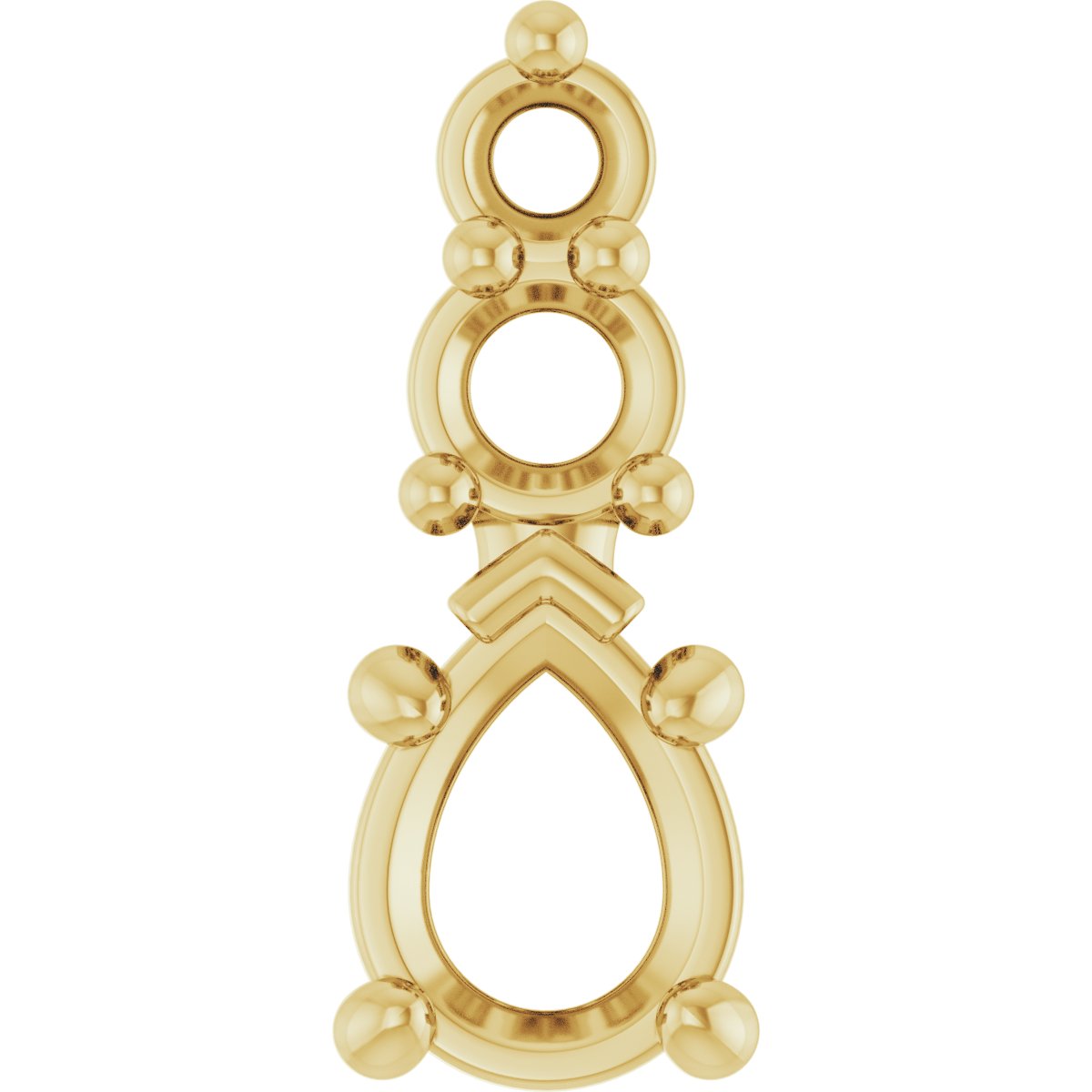 Graduated Accented Pendant