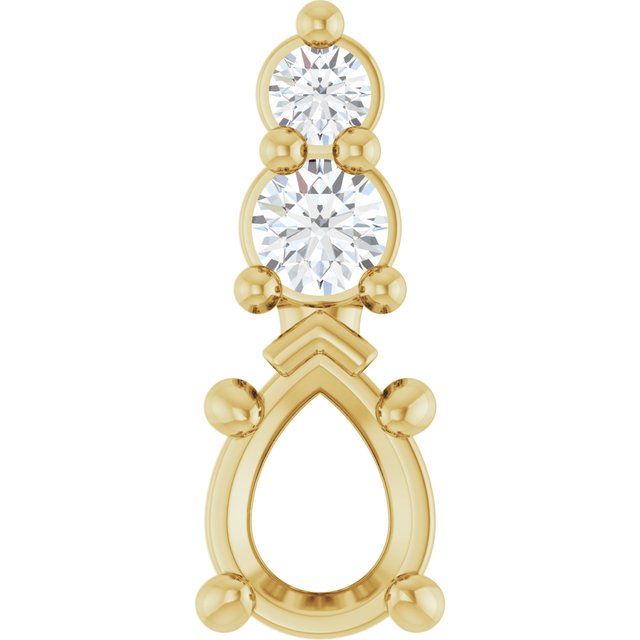 14k Yellow Gold