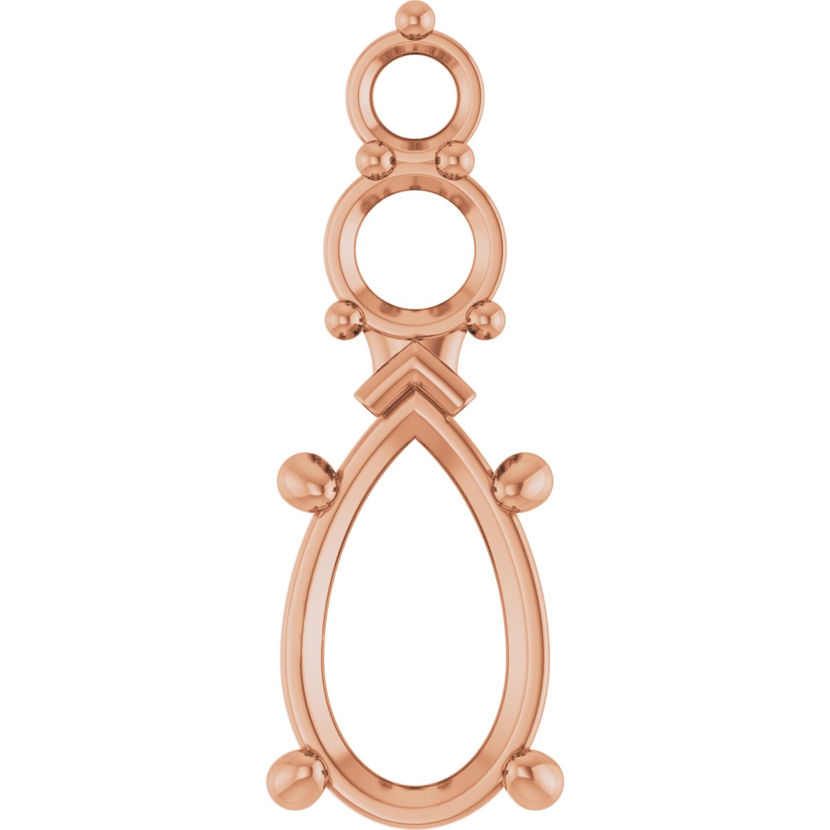 Graduated Accented Pendant