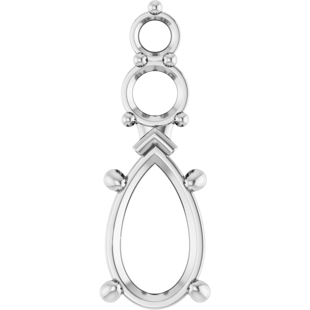 Graduated Accented Pendant