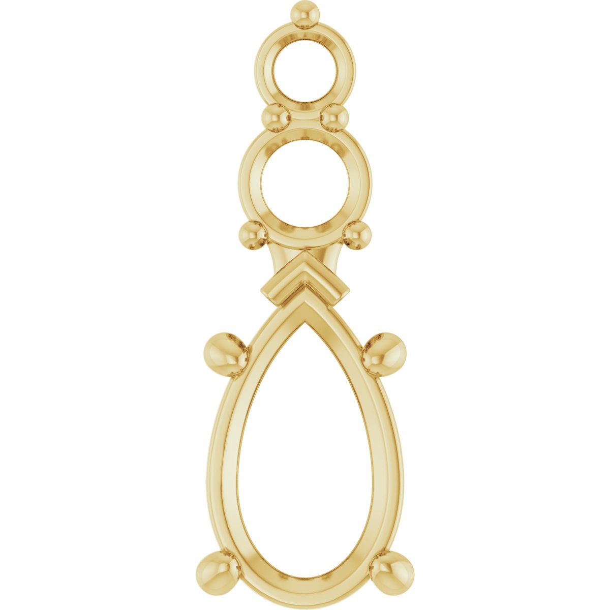 Graduated Accented Pendant