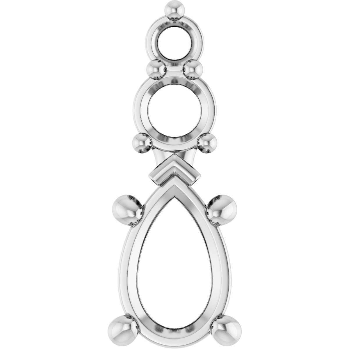 Graduated Accented Pendant