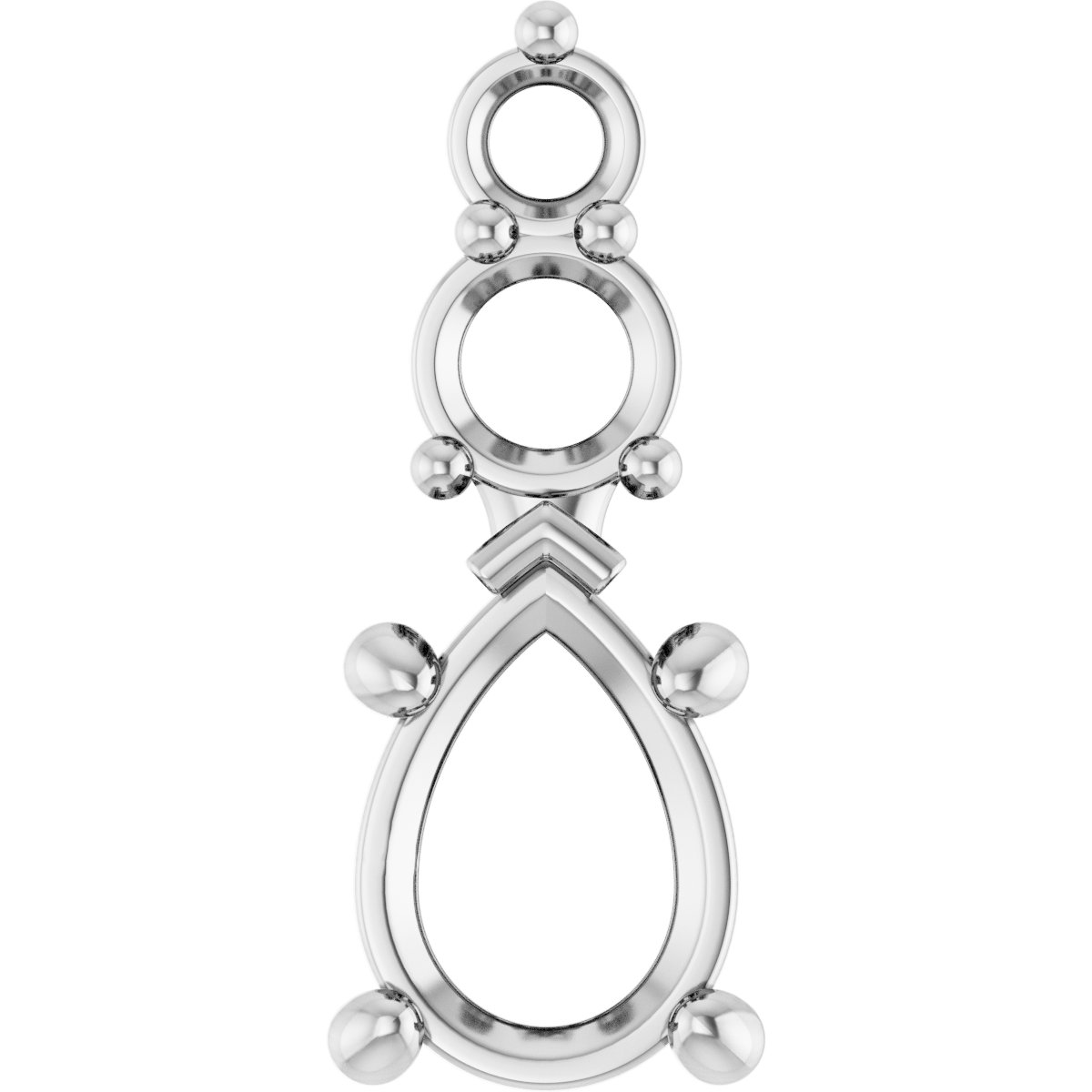 Graduated Accented Pendant