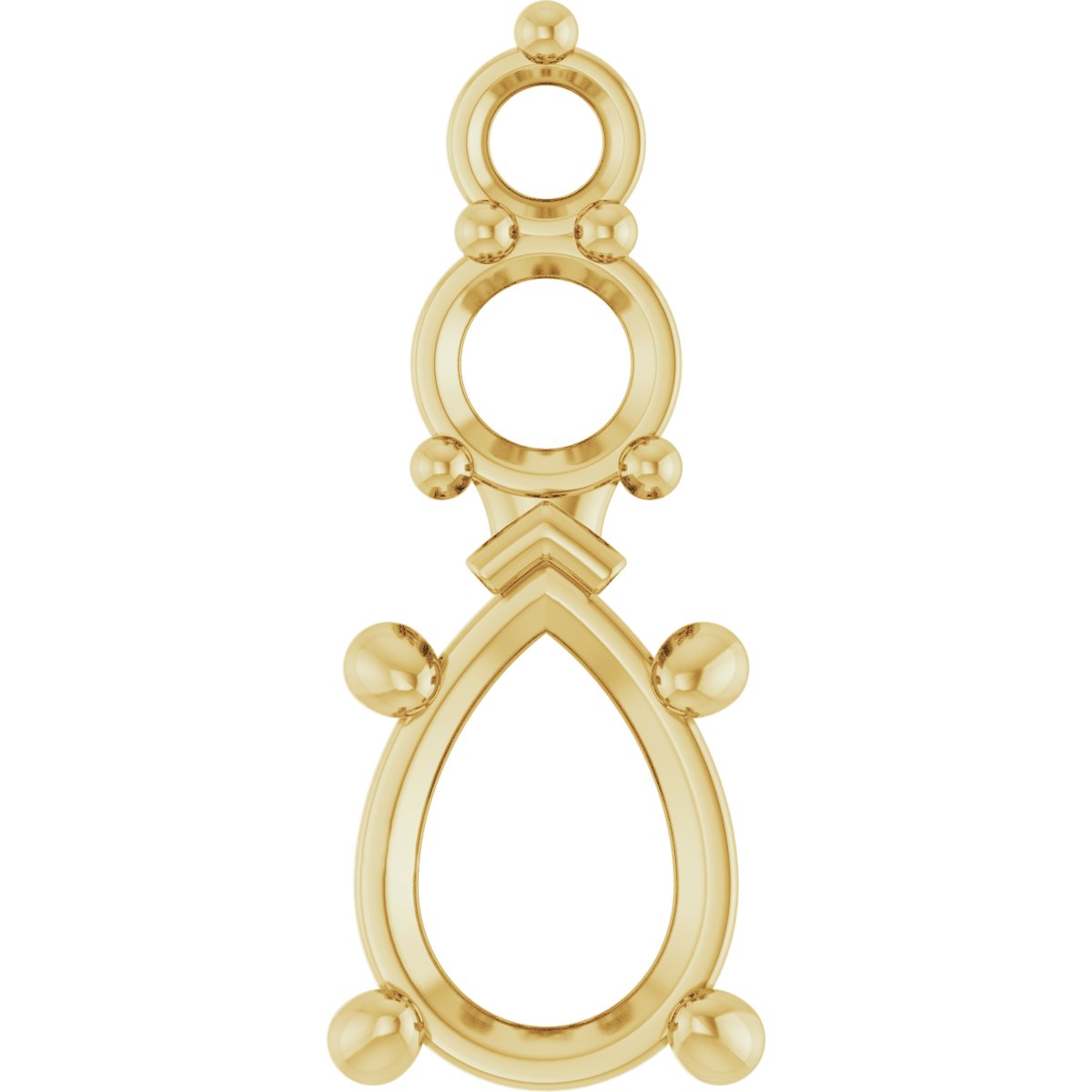 Graduated Accented Pendant