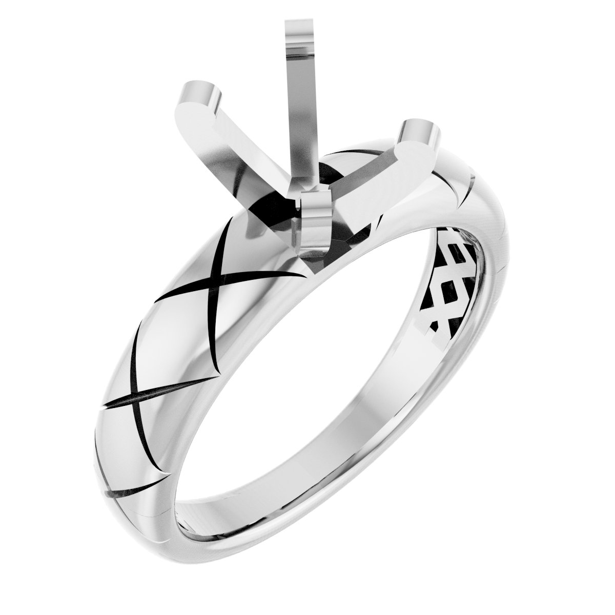 Solitaire Engagement Ring or Band