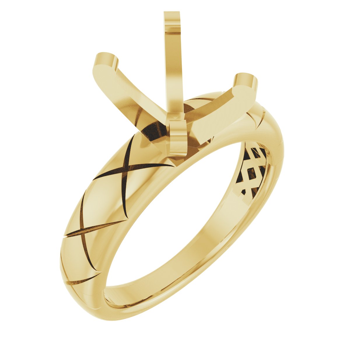 Solitaire Engagement Ring or Band