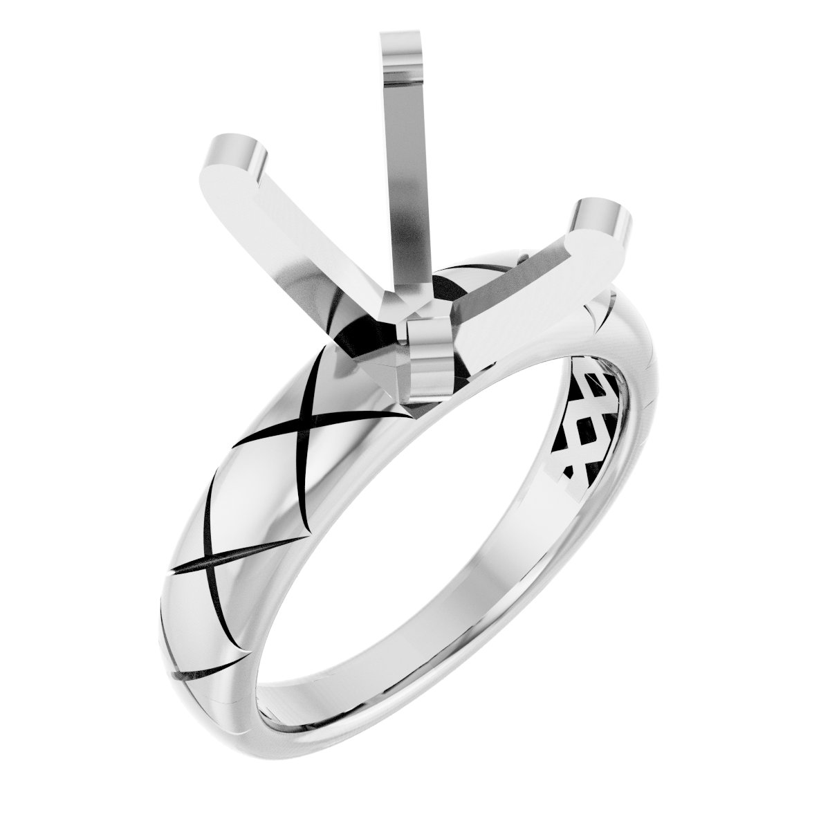Solitaire Engagement Ring or Band