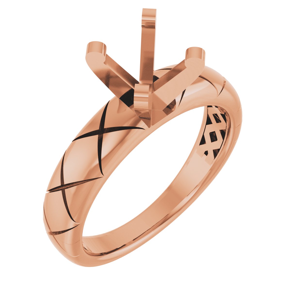 Solitaire Engagement Ring or Band