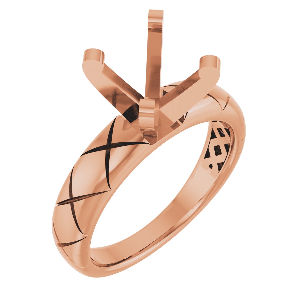 Solitaire Engagement Ring or Band