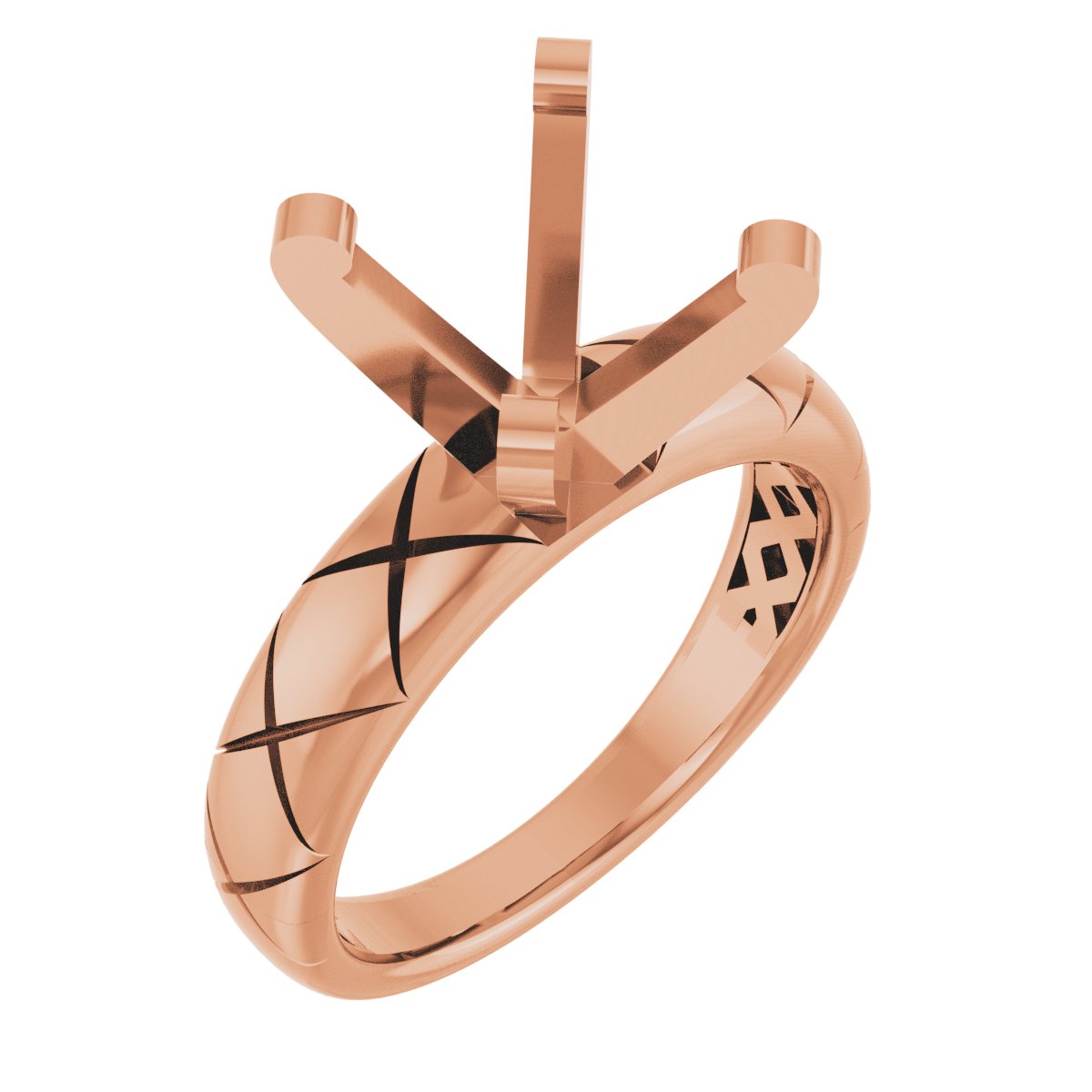Solitaire Engagement Ring or Band