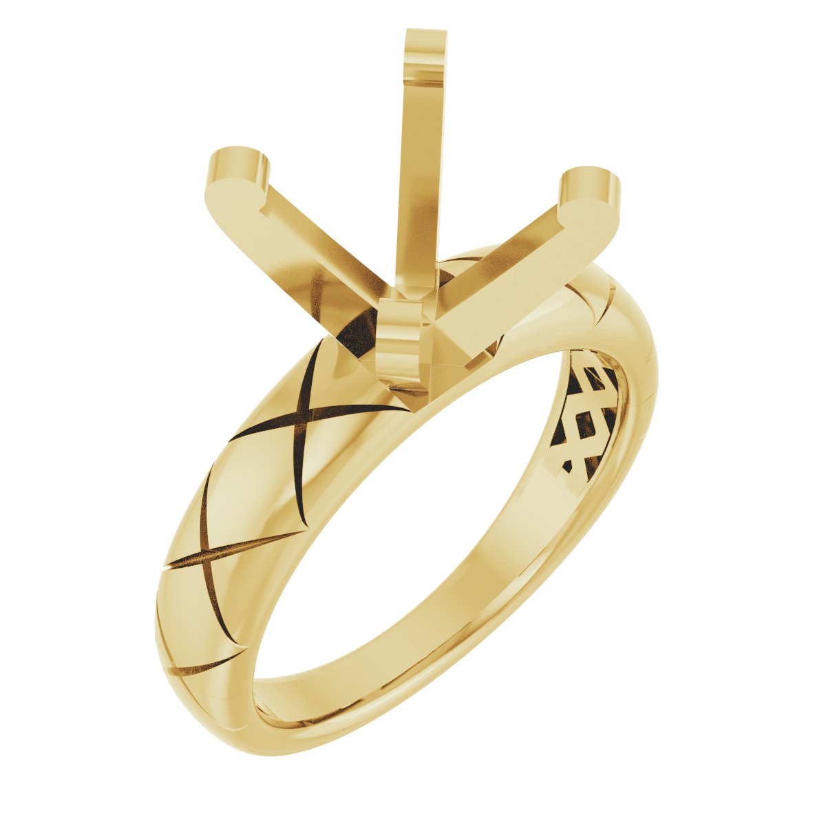 Solitaire Engagement Ring or Band